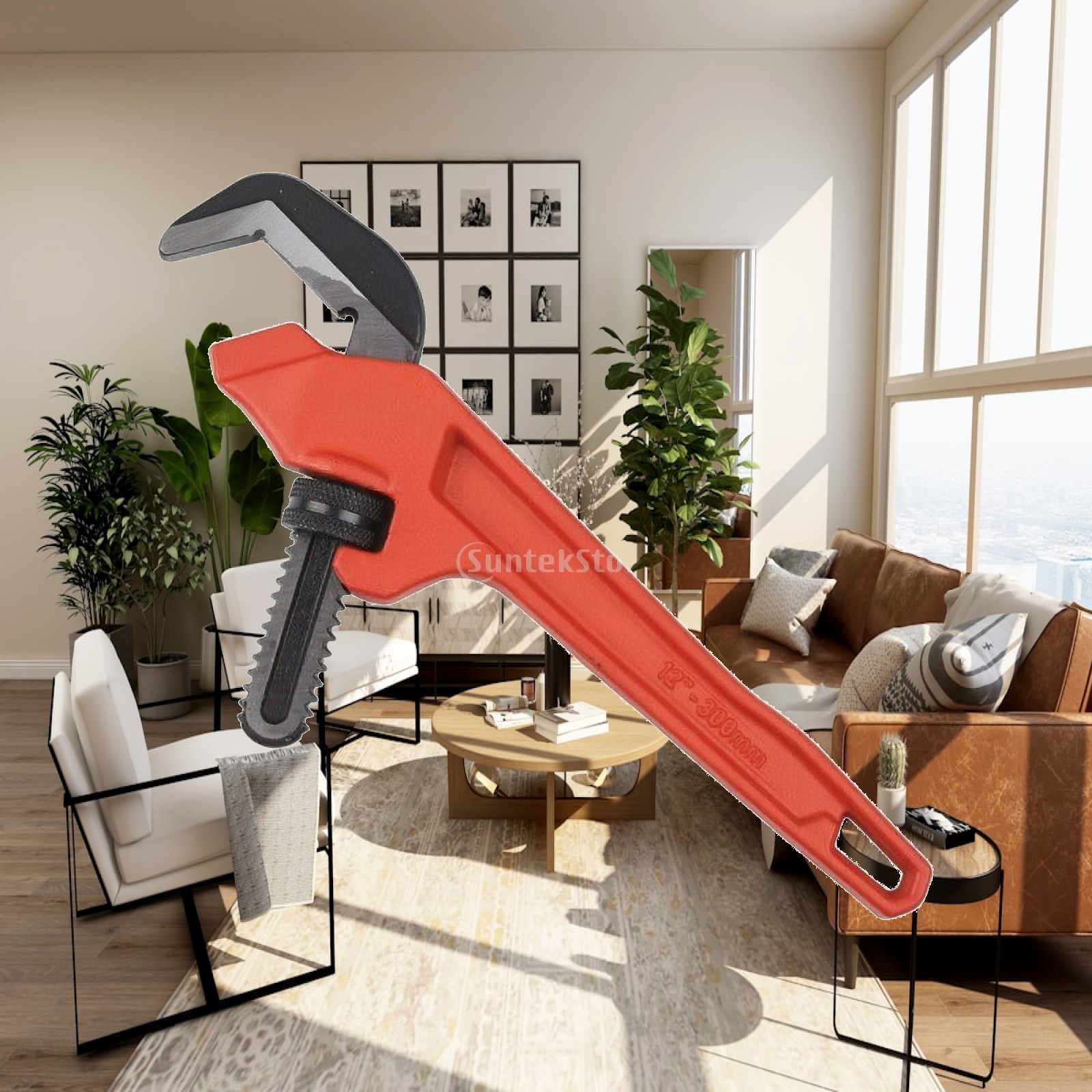 Tools Workshop - Hex Pipe Wrench Adjustable Wrench with
