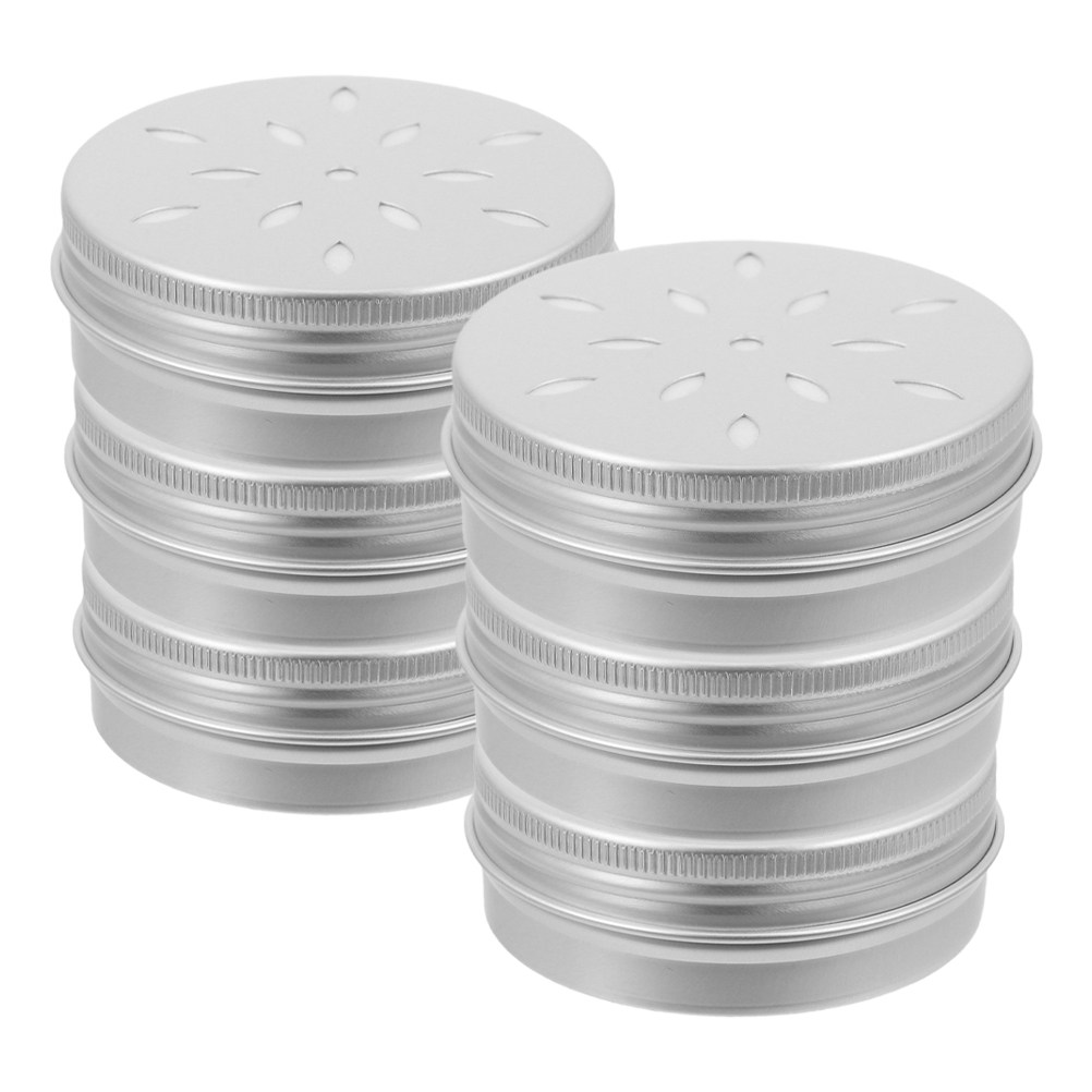 Tools Work - 6pcs Hollow Thread Aluminum Box 60Ml