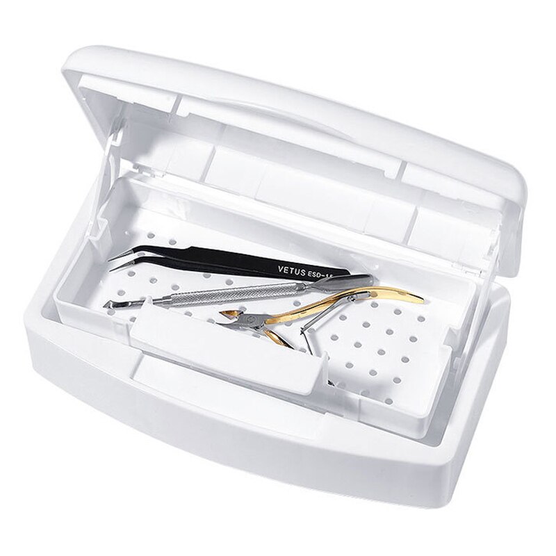 Tool Chest Cabinet - Manicure Tools Beauty Implement Sterilizing Tray